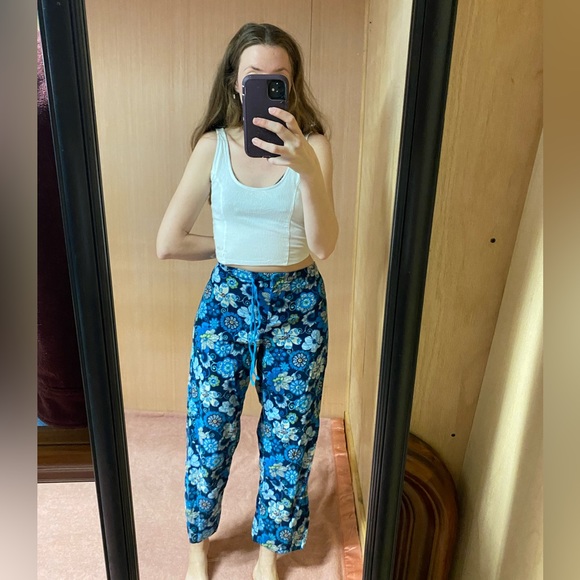 Corduroy Paisley Pants - Picture 1 of 15